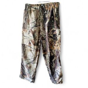 NWOT TILLY’S LIRA AZAELA LOOSE FIT NYLON CAMO CARGO STREETWEAR PANTS SIZE XXL